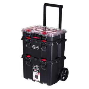 Ensemble de 3 boîtes Stack 'N' Roll KETER
