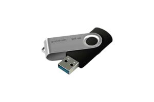 Goodram UTS3 lecteur USB flash 64 Go USB Type-A 3.2 Gen 1 (3.1 Gen 1) Noir