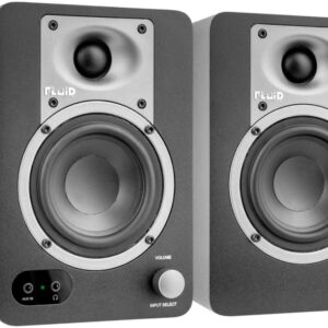 Fluid Audio C35BT - Moniteur de studio actif de référence à deux voies de 3,5 pouces avec Bluetooth (paire)