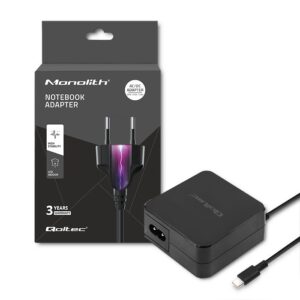 Qoltec 51027 Chargeur | 65W | 5-20,3 V | 2-3,25A | USB de type C | PD