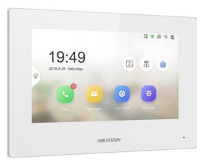 Hikvision Pro Series DS-KH6320-WTE2-W système vidéophone 17,8 cm (7") Blanc