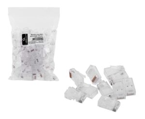 Cablexpert PLUG3UP6/100 connecteur de fils 1 Transparent