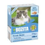 BOZITA Fresh Menu Sterilised Arctic char - nourriture humide pour chat - 370g