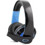 Esperanza EGH300B Casque Avec fil Arceau Jouer Noir, Bleu