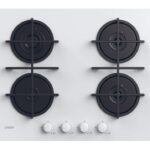 Candy CVG6WW Blanc Intégré 59 cm Gaz 4 zone(s)