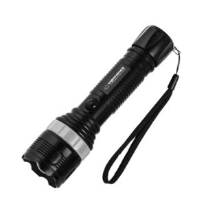 Esperanza EOT071 Lampe de poche noire, Lampe de poche LED