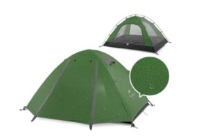 Tente NATUREHIKE P-SERIES 4 UV NH18Z044-P FOREST GREEN Vert