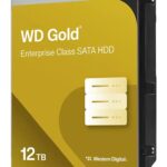 Western Digital Gold WD122KRYZ disque dur 12 To 7200 tr/min 512 Mo 3.5" Série ATA III