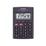 CASIO HL-4A-B Calculatrice de poche à 8 chiffres 56x87mm noir