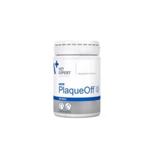 VET EXPERT Plaque Off - préparation favorisant la santé bucco-dentaire pour chiens et chats - 40 g