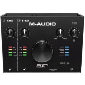 M-AUDIO AIR 192|6 Enregistrement d'interfaces audio