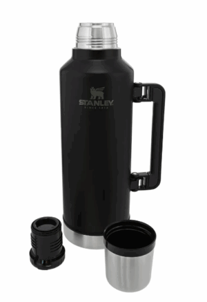 Stanley Thermos Legendary Classic Noir Mat 2,3 l