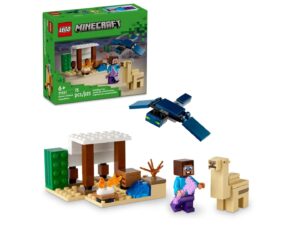 LEGO MINECRAFT 21251 L'EXPÉDITION DE STEVE DANS LE DÉSERT