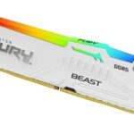 Kingston Technology FURY Beast 32GB 6000MT/s DDR5 CL30 DIMM White RGB XMP