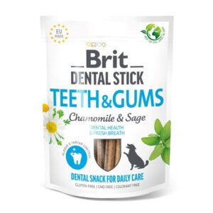 BRIT Dental Stick Teeth & Gums Cahmomile  - friandise pour chien - 251 g