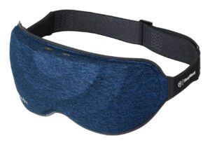 Therabody SleepMask masseur Visage Noir, Bleu