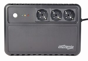 Gembird EG-UPS-3SDT1000-01 alimentation d'énergie non interruptible Interactivité de ligne 1 kVA 600 W 3 sortie(s) CA