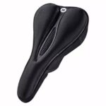 Rockbros LF047-S Housse de selle vélo M Silicone + mousse à mémoire de forme Noir