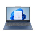 Lenovo IdeaPad Slim 3 15IAH8 Intel® Core™ i5 i5-12450H Ordinateur portable 39,6 cm (15.6") Full HD 16 Go LPDDR5-SDRAM 512 Go SSD Wi-Fi 5 (802.11ac) Windows 11 Home Anglais Bleu