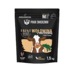 PAKA ZWIERZAKA Beef with carrots M - aliments secs pour chiens  - 1,5kg