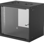 Intellinet 714174 étagère 9U Rack monté sur le mur Noir