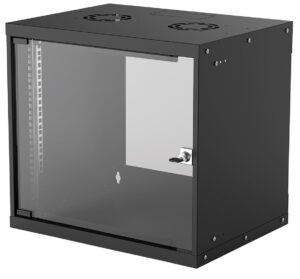 Intellinet 714174 étagère 9U Rack monté sur le mur Noir