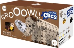 Blocs de construction Nano Clics - Bâtisseurs d'animaux sauvages - 250 éléments (NC006)