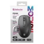 MOUSE  DEFENDER FEAM MM-296 RF  SILENT NOIR