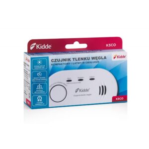 Détecteur de monoxyde de carbone Kidde K5CO Blanc
