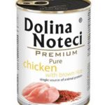 Dolina Noteci Premium Pure riche en poulet avec du riz - nourriture humide pour chiens - 400g