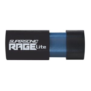 Patriot Memory Supersonic Rage Lite lecteur USB flash 32 Go USB Type-A 3.2 Gen 1 (3.1 Gen 1) Noir, Bleu