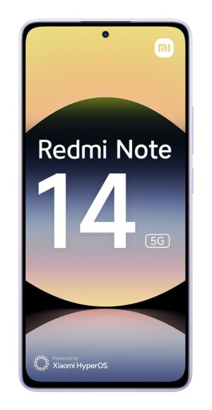 Xiaomi Redmi Note 14 5G 16,9 cm (6.67") Double SIM hybride USB Type-C 8 Go 256 Go 5110 mAh Lavande, Violet