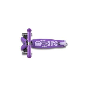 Mini scooter pliant Mini DELUXE LED Purple