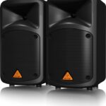 Behringer EPS500MP3 systeme de sonorisation Système d'adresse publique autoportant 500 W Noir