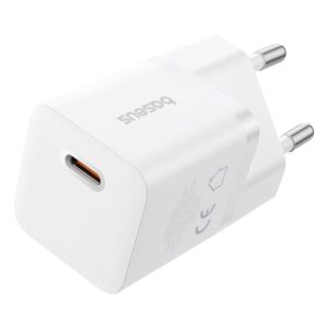 Baseus P10110909213-00 Chargeur secteur USB-C GaN5 mini 25W Blanc