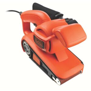 Black & Decker KA86-QS ponceuse portative Ponceuse à bande Orange