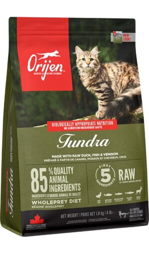 ORIJEN Tundra - aliments secs pour chatons - 1,8 kg