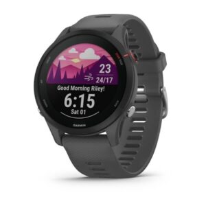 Garmin Forerunner 255 3,3 cm (1.3") MIP 46 mm Numérique 260 x 260 pixels Gris Wifi GPS (satellite)