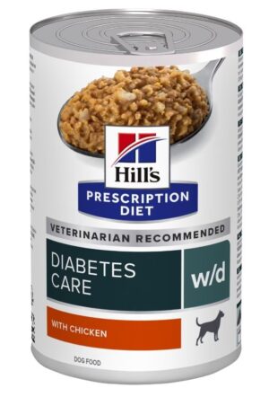 HILL'S Prescription Diet Diabetes Care Chicken - aliments humides pour chiens - 370g