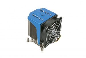 Supermicro SNK-P0051AP4 système de refroidissement d’ordinateur Processeur Refroidisseur d'air Noir, Bleu, Métallique, Argent