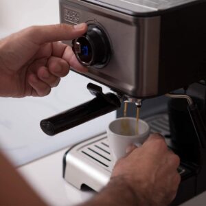 Machine à café expresso Black+Decker BXCO1200E flask