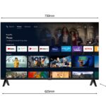 TCL S54 32S5400A TV 81,3 cm (32") HD Smart TV Wifi Argent