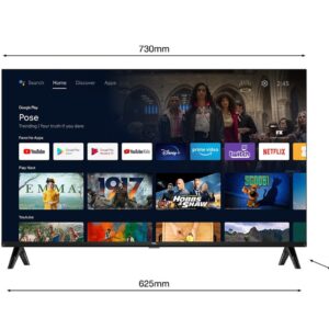 TCL S54 32S5400A TV 81,3 cm (32") HD Smart TV Wifi Argent
