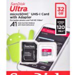 Sandisk SDSQUAR-032G-GN6MN mémoire flash 32 Go MicroSDHC Classe 10 UHS-I