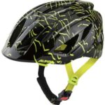 Alpina Sports PICO black-neon yellow gloss 50-55 Noir, Jaune