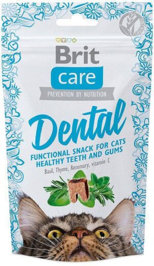 BRIT Care Cat Snack Dental - friandise pour chat - 50 g