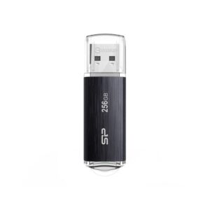 SILICON POWER Blaze B02 Pendrive Lecteur flash USB 256 GB USB Type-A 3.2 Gen 1 (SP256GBUF3B02V1K) Noir