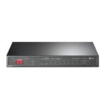 TP-Link TL-SG1210MP commutateur réseau Non-géré Gigabit Ethernet (10/100/1000) Connexion Ethernet, supportant l'alimentation via ce port (PoE) Noir