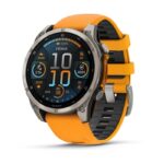 Garmin fenix 8 3,56 cm (1.4") AMOLED 47 mm Numérique 454 x 454 pixels Écran tactile Graphite Wifi GPS (satellite)