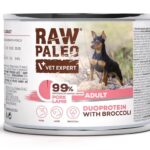 RAW PALEO Duoprotein Pork & Lamb Adult - nourriture humide pour chien - 200g